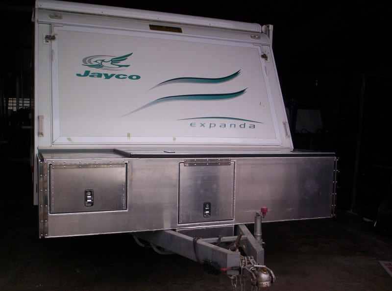Custom built trailer 3 — Allycraft Modifications Aluminum Welding Fabrication Canopy in Winellie, NT