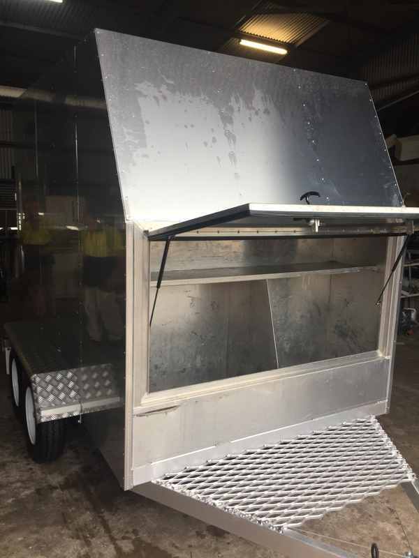 Custom built trailer 5 — Allycraft Modifications Aluminum Welding Fabrication Canopy in Winellie, NT