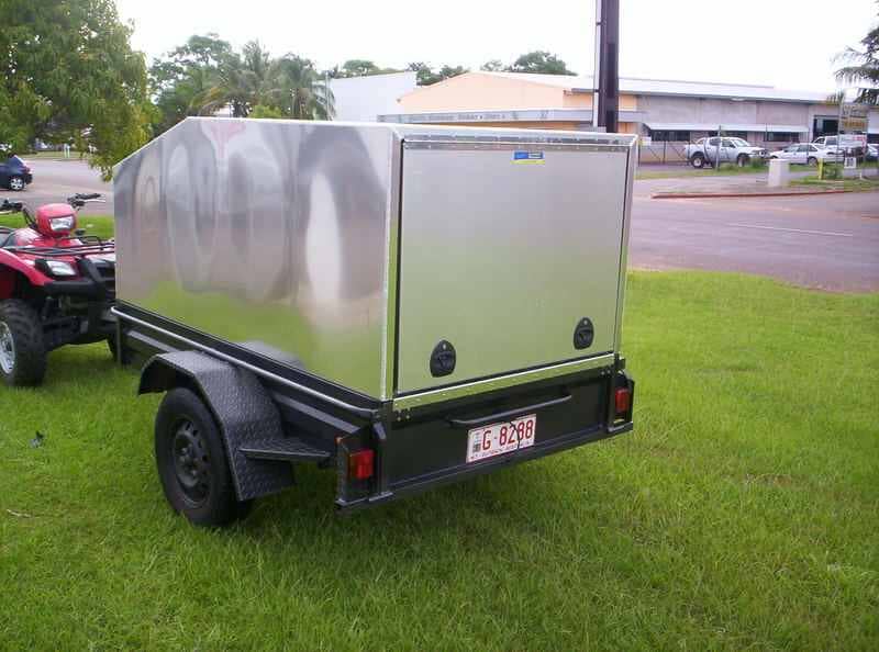 Custom built trailer 6 — Allycraft Modifications Aluminum Welding Fabrication Canopy in Winellie, NT