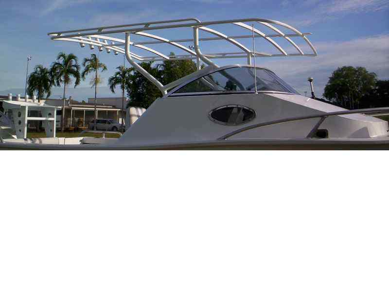 Boat 2 — Allycraft Modifications Aluminum Welding Fabrication Canopy in Winellie, NT