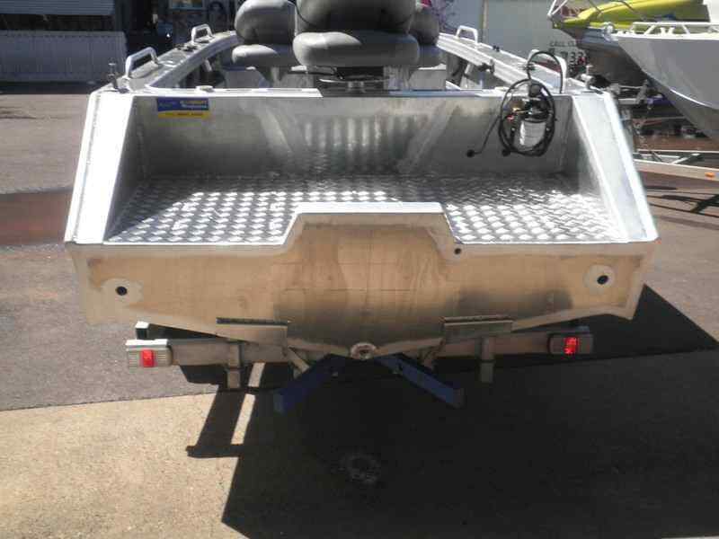 Boat carried by 4x4 2 — Allycraft Modifications Aluminum Welding Fabrication Canopy in Winellie, NT