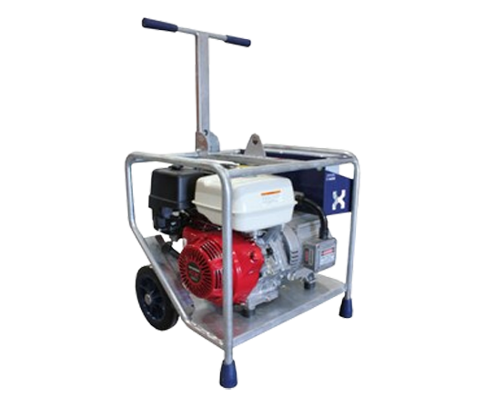 10k Va Portable Generator with A Red Engine — Superior Access Hire in Wynnum, QLD