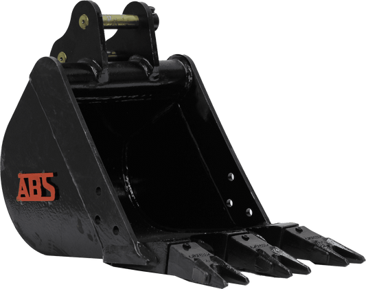 Black Excavator Bucket — Superior Access Hire in Wynnum, QLD