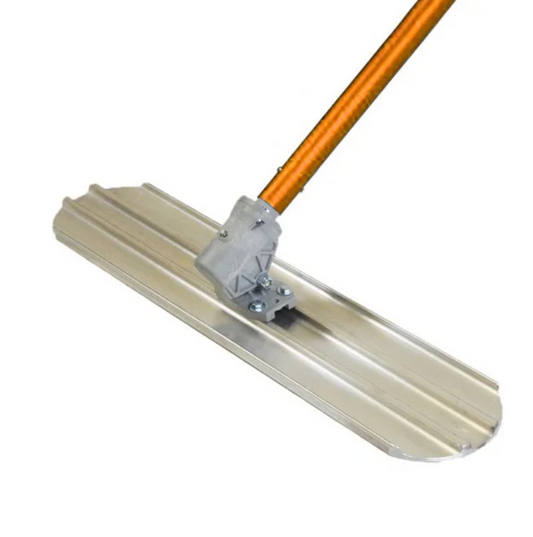 Concrete Finishing Float with Orange Handle — Superior Access Hire in Wynnum, QLD