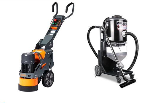 Floor Grinder and Vacuum Cleaner Offered — Superior Access Hire in Wynnum, QLD