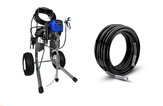 Paint Sprayer and Hose — Superior Access Hire in Wynnum, QLD
