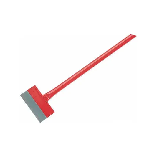 Red and Gray Floor Scraper with Long Handle — Superior Access Hire in Wynnum, QLD