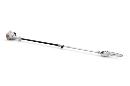 Pole Chainsaw Extending Outward with A Blade at The End — Superior Access Hire in Wynnum, QLD