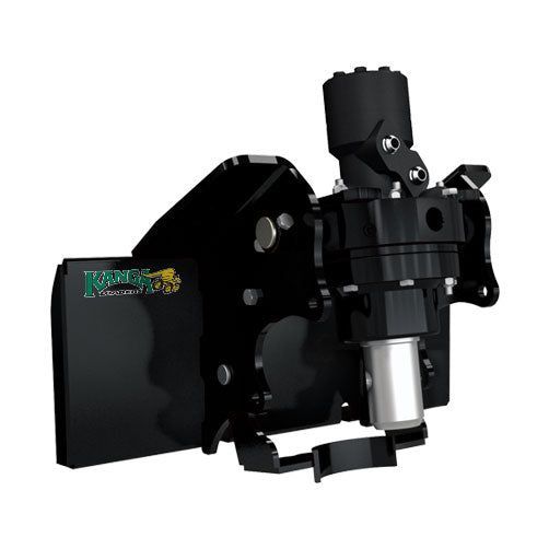 Black Z-Ring Wood Chipper Attachment — Superior Access Hire in Wynnum, QLD