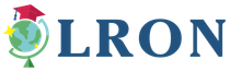 LRON 標誌,綠色地球和紅色畢業帽,旁邊是藍色字母