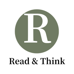 綠色圓圈標誌,中間有白色字母“R”,下方寫著“閱讀與思考”。