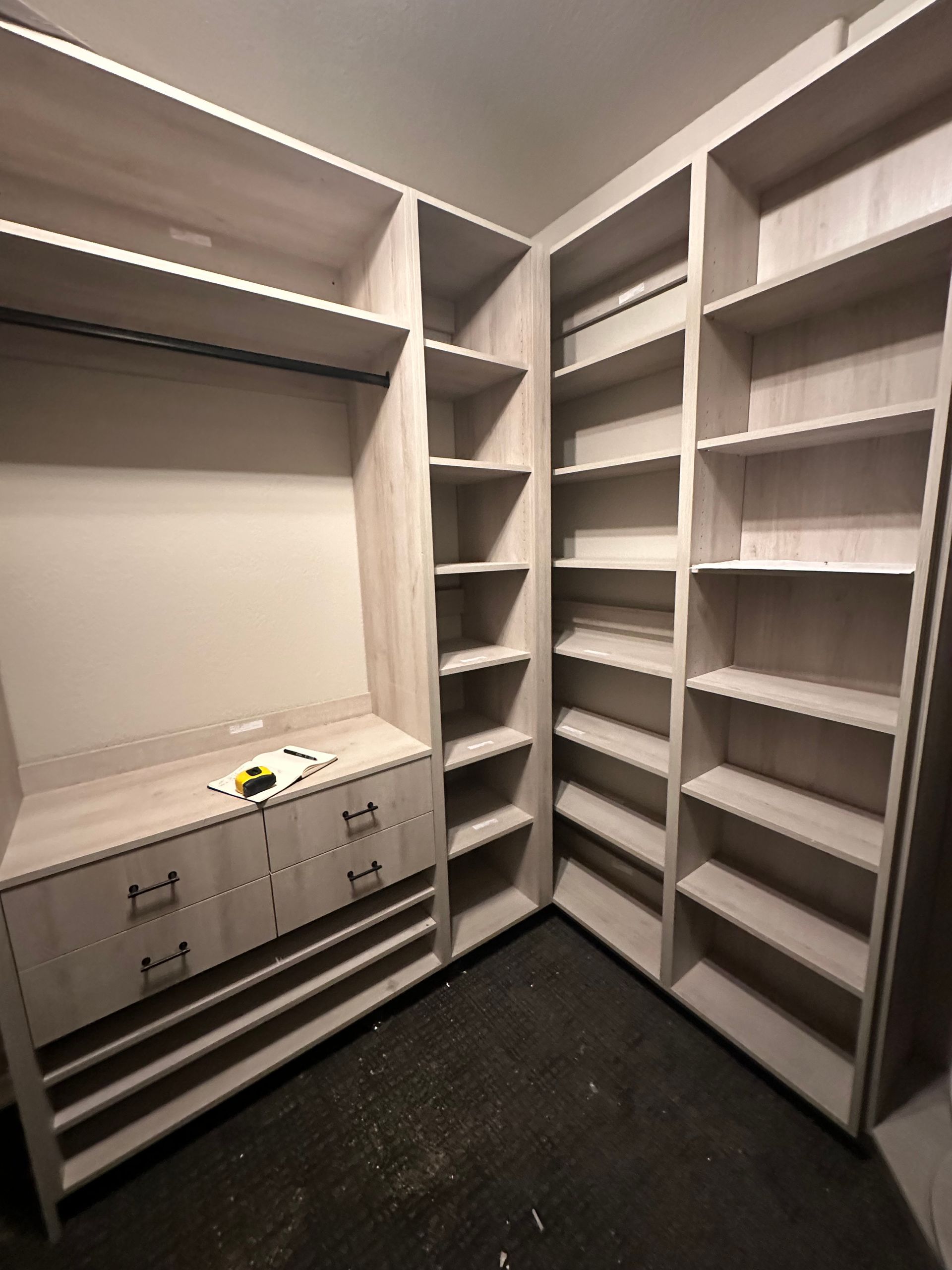 pro-tech woodworking custom closets in Portland