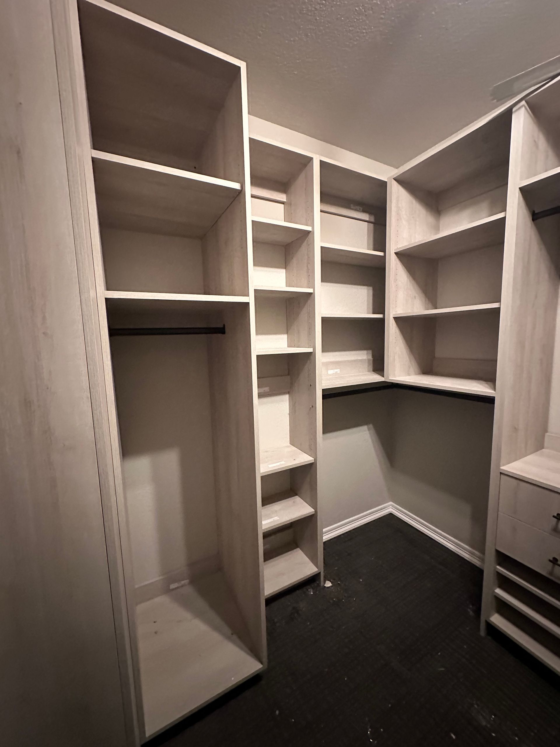 pro-tech woodworking custom closets in Portland