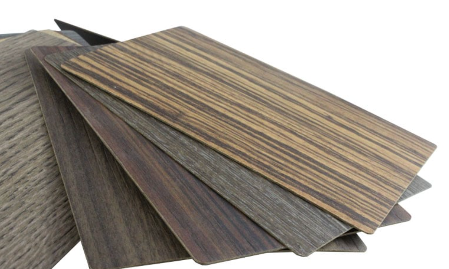 Close-up of wood veneer grain texture — Portland Pro-Tech Woodworking cabinetry sample