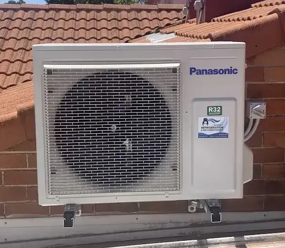Panasonic Air Conditioner On A Roof — Air Conditioner in Kempsey, NSW