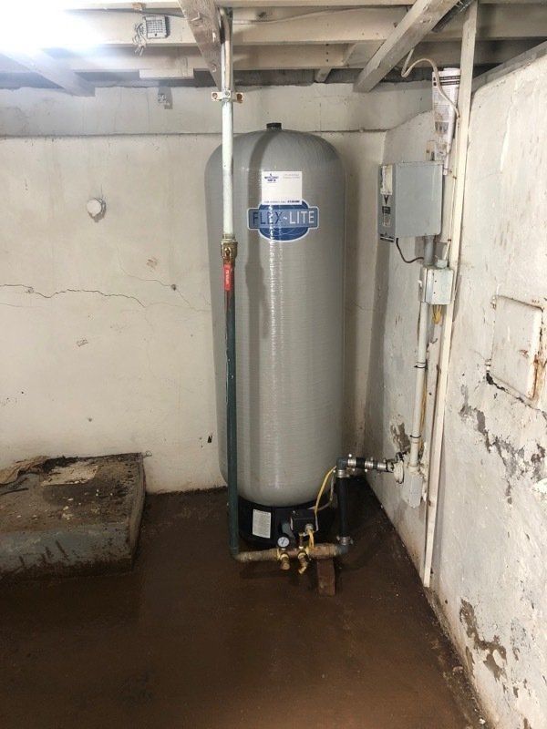 Newly Installed Water Tank — Butler NJ — North Jersey Pump Co.