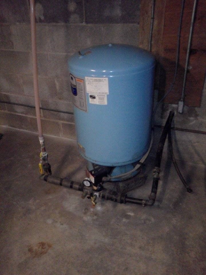 Blue Pressure Tank — Butler NJ — North Jersey Pump Co.