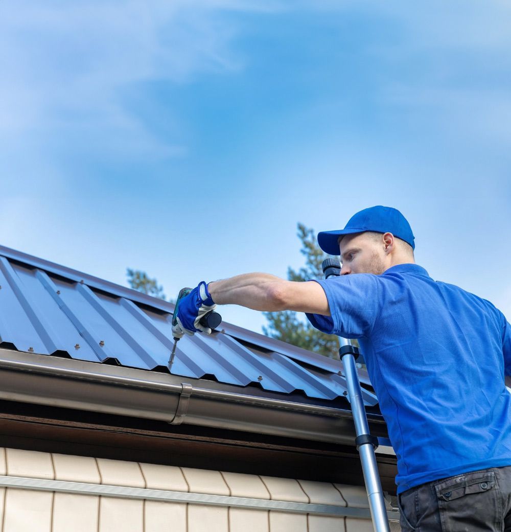An Ongoing Roof Repair At A Central Coast Home