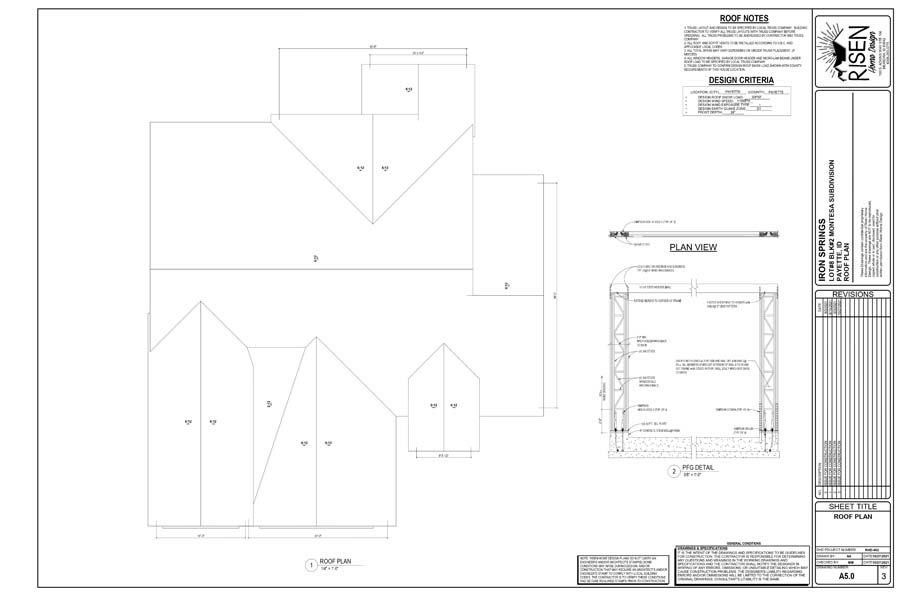 A black and white drawing of a roof on a white background.