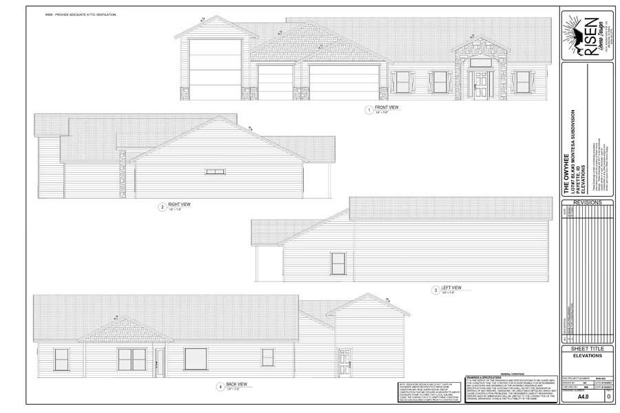 A black and white drawing of a house with a roof