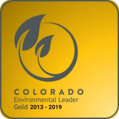 Colorado Environmental Leader Gold 2012-2019 Logo
