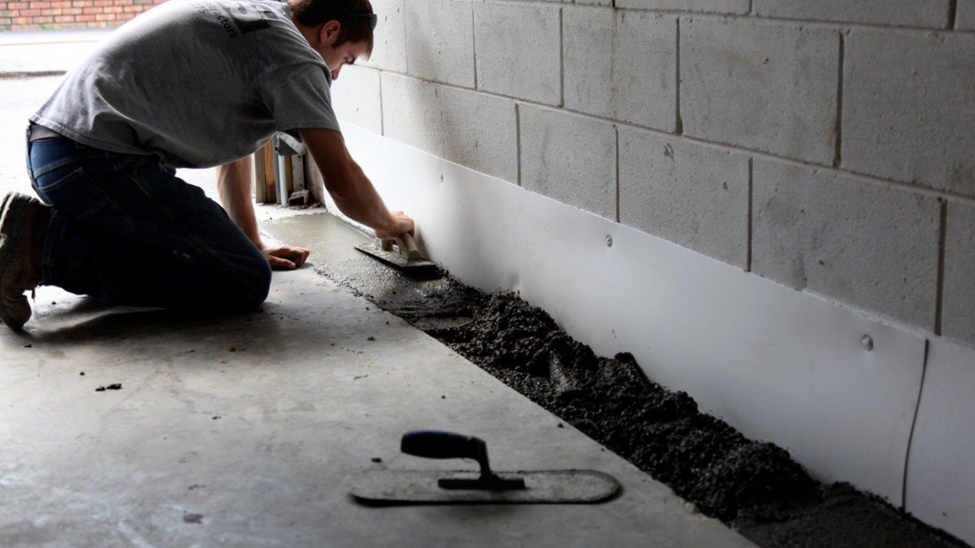 Waterproofing a basement in Chesapeake, VA