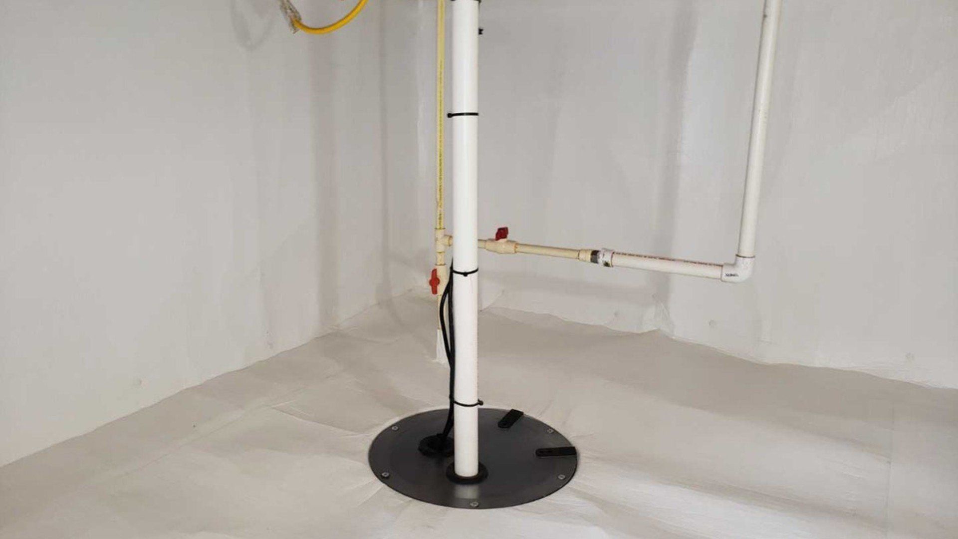 Crawl Space Sump Pump Installation
