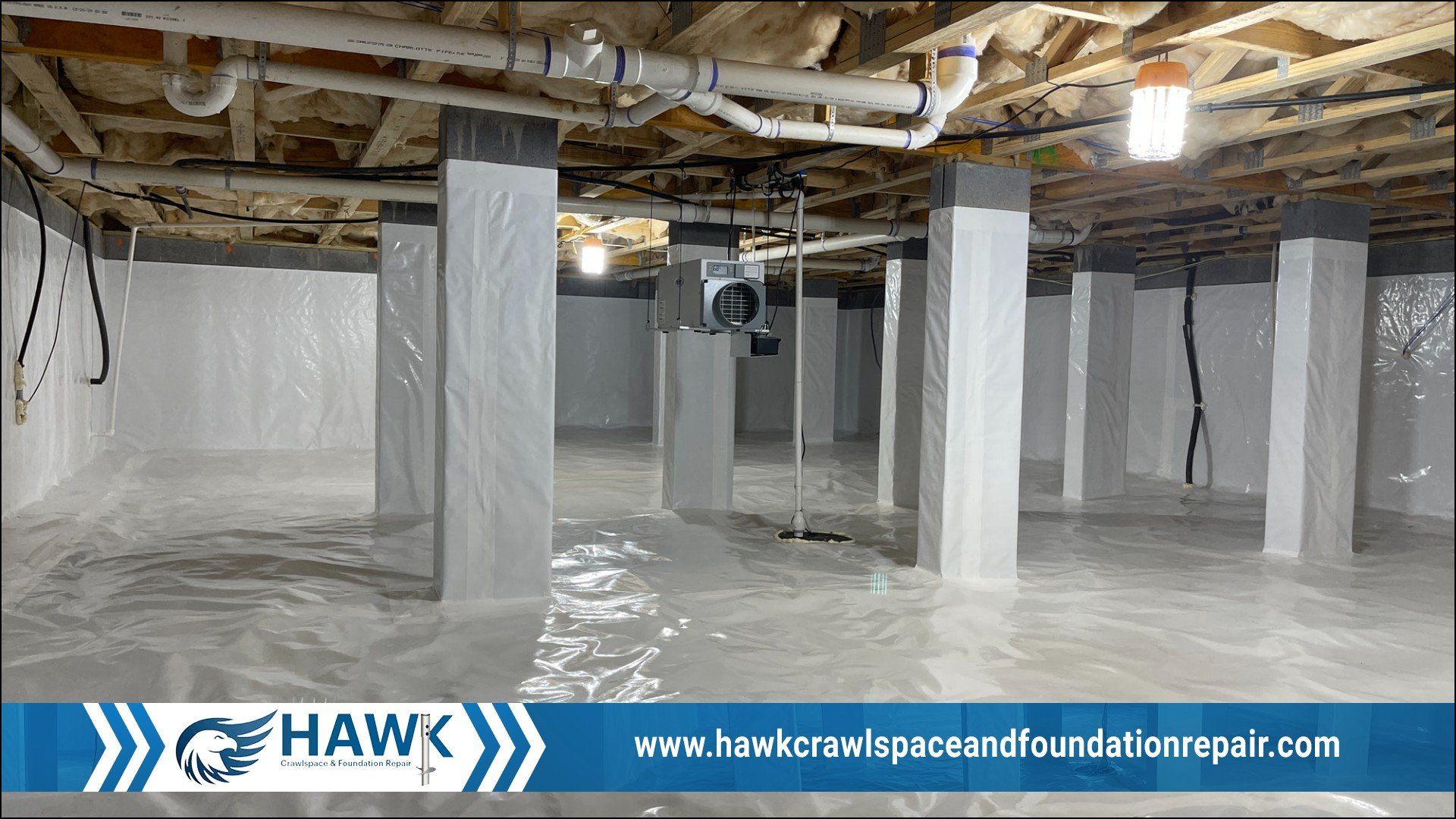 Conditioned Crawl Space In Chesapeake, VA
