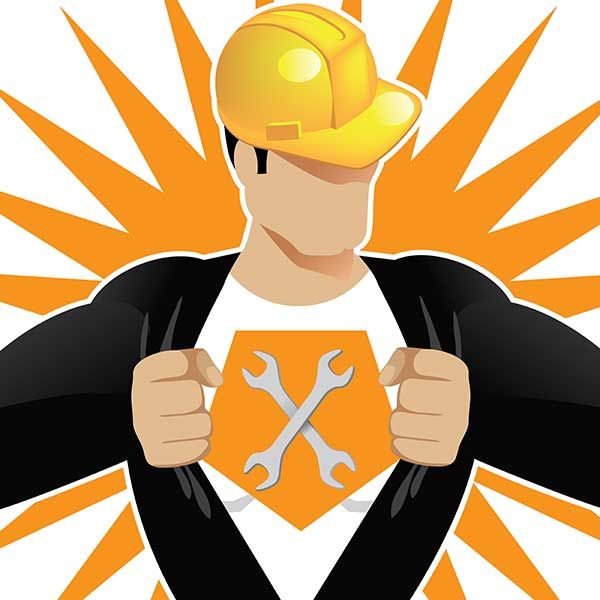 Graphic of a Technician