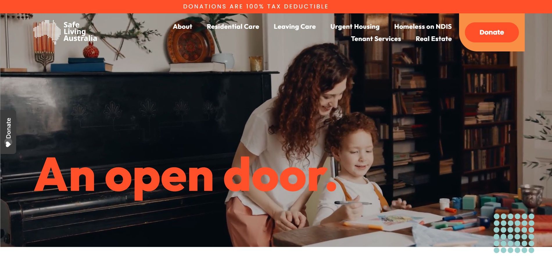 Not For Profits Website Examples