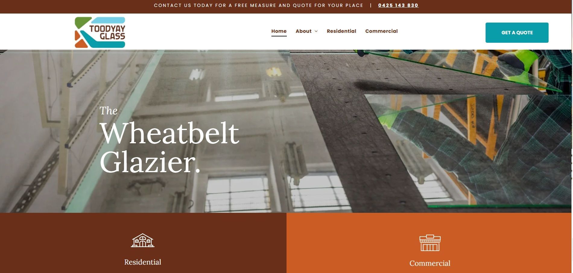 Builders/Trades Website Examples