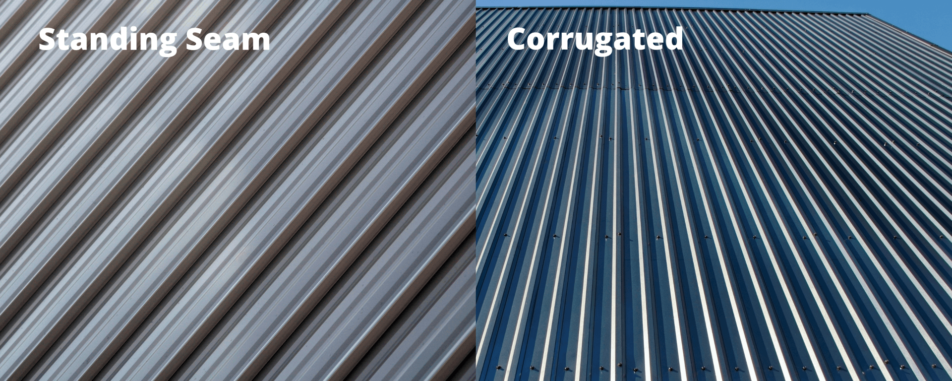 Standing Seam VS Corrugated