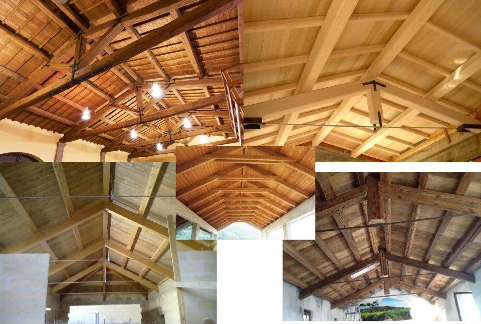 Tipi di tetti in legno