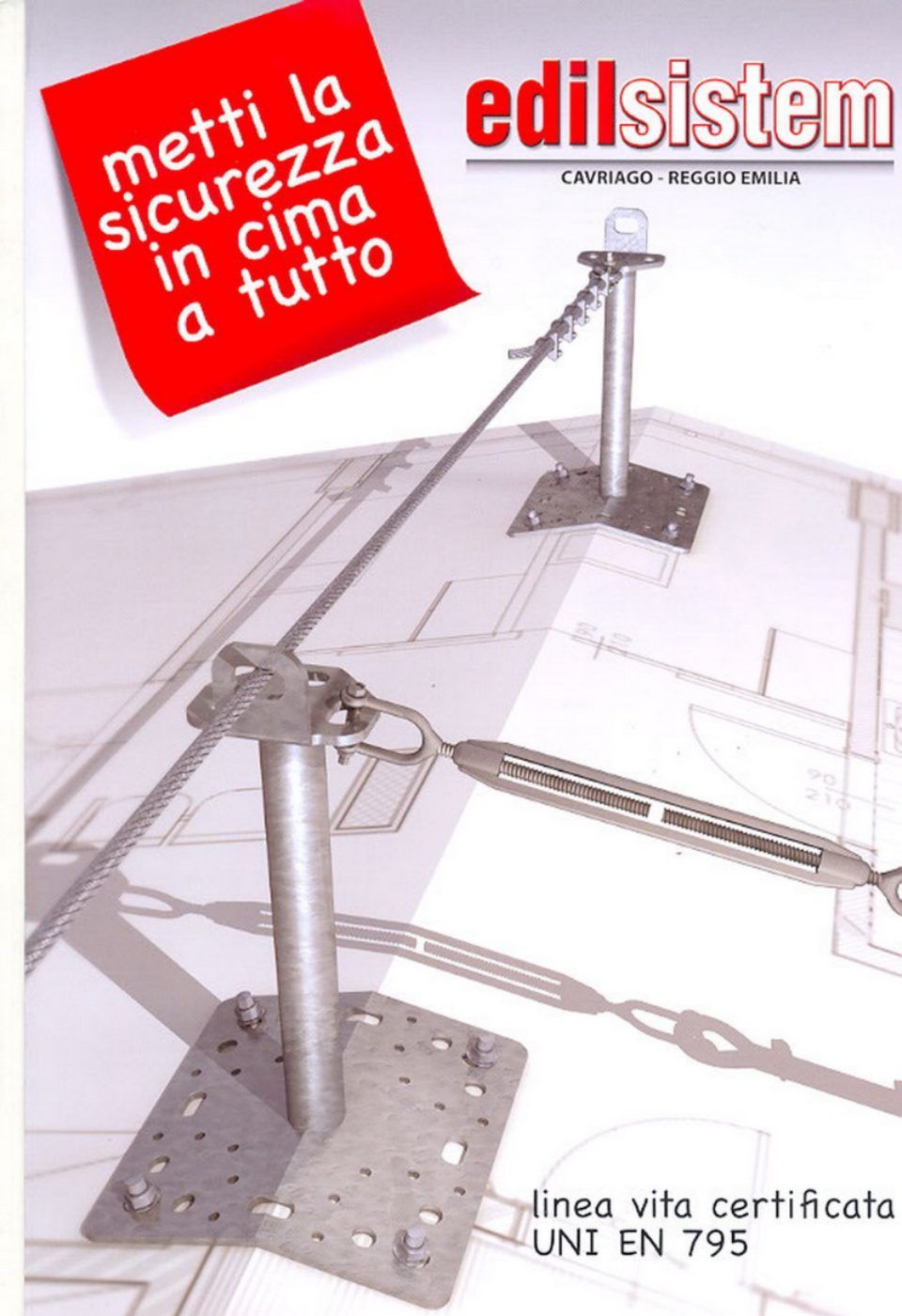 Struttura in metallo da tetto