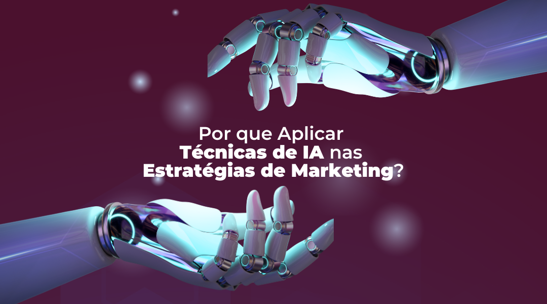 mãos de robo simulando inteligência artificial