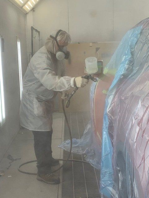 Airbrush Painting Of A Vehicle — Villas, NJ — John's Auto Body