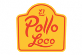 A yellow sign that says el pollo loco on it
