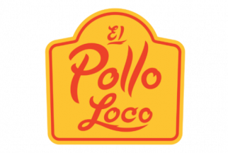 A yellow sign that says el pollo loco on it