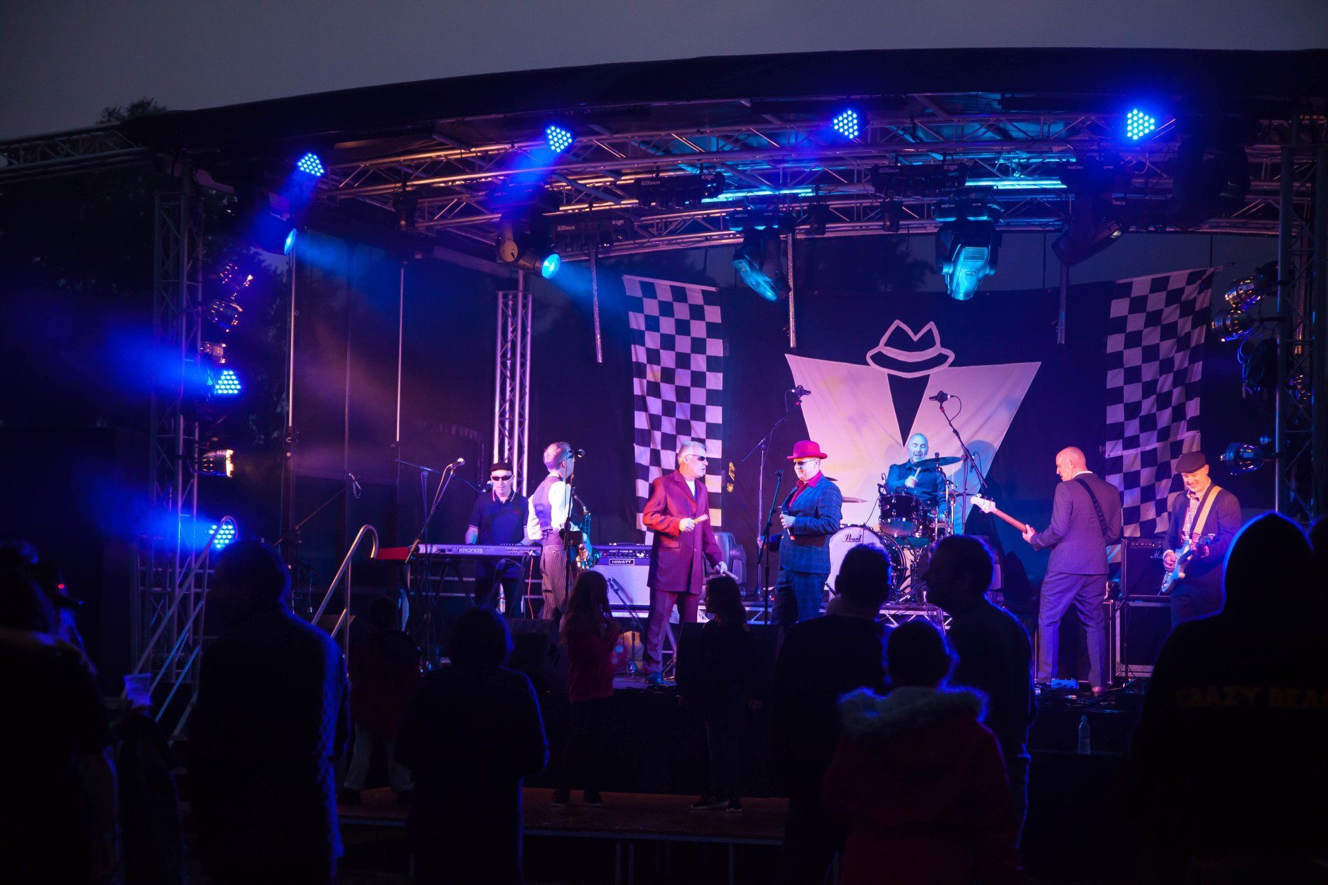 Divine Madness Performing on Koncept Production Stage in Henlow, Bedfordshire