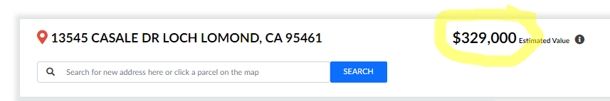 Chase:  $329,000, June 22 2023