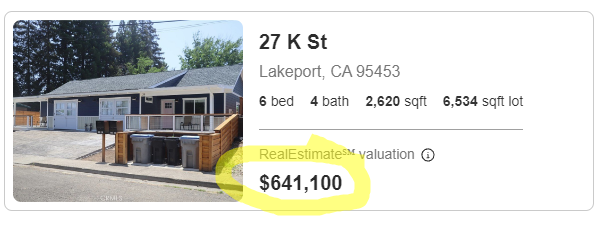 Realtor.com: $641,100, June 14 2023