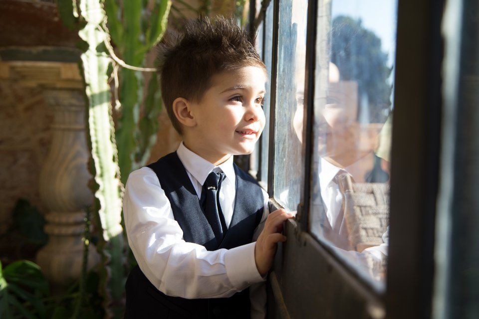 gilet elegante bambino