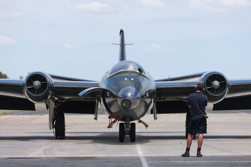 Photo of English Electric Canberra TT.18