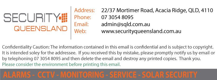 Security QLD Email Dig