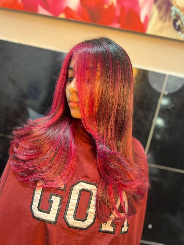 imagen de mujer con cabello rojo