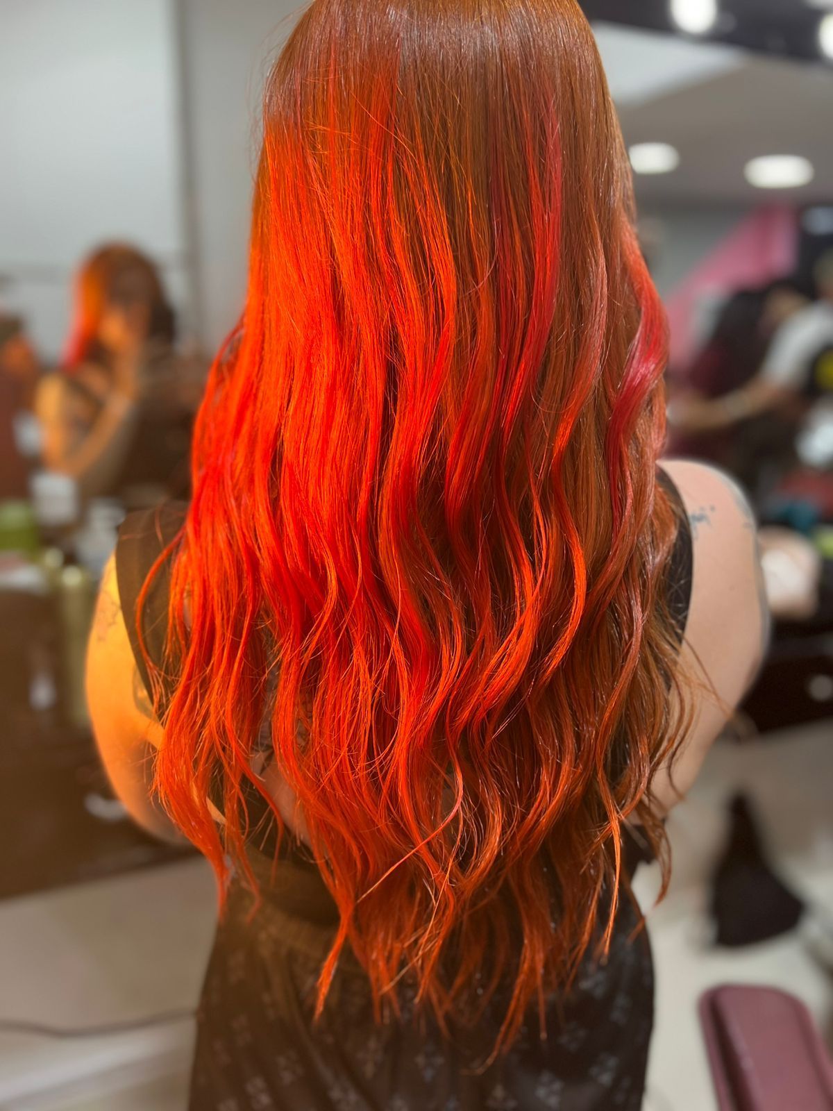 cabello rojo