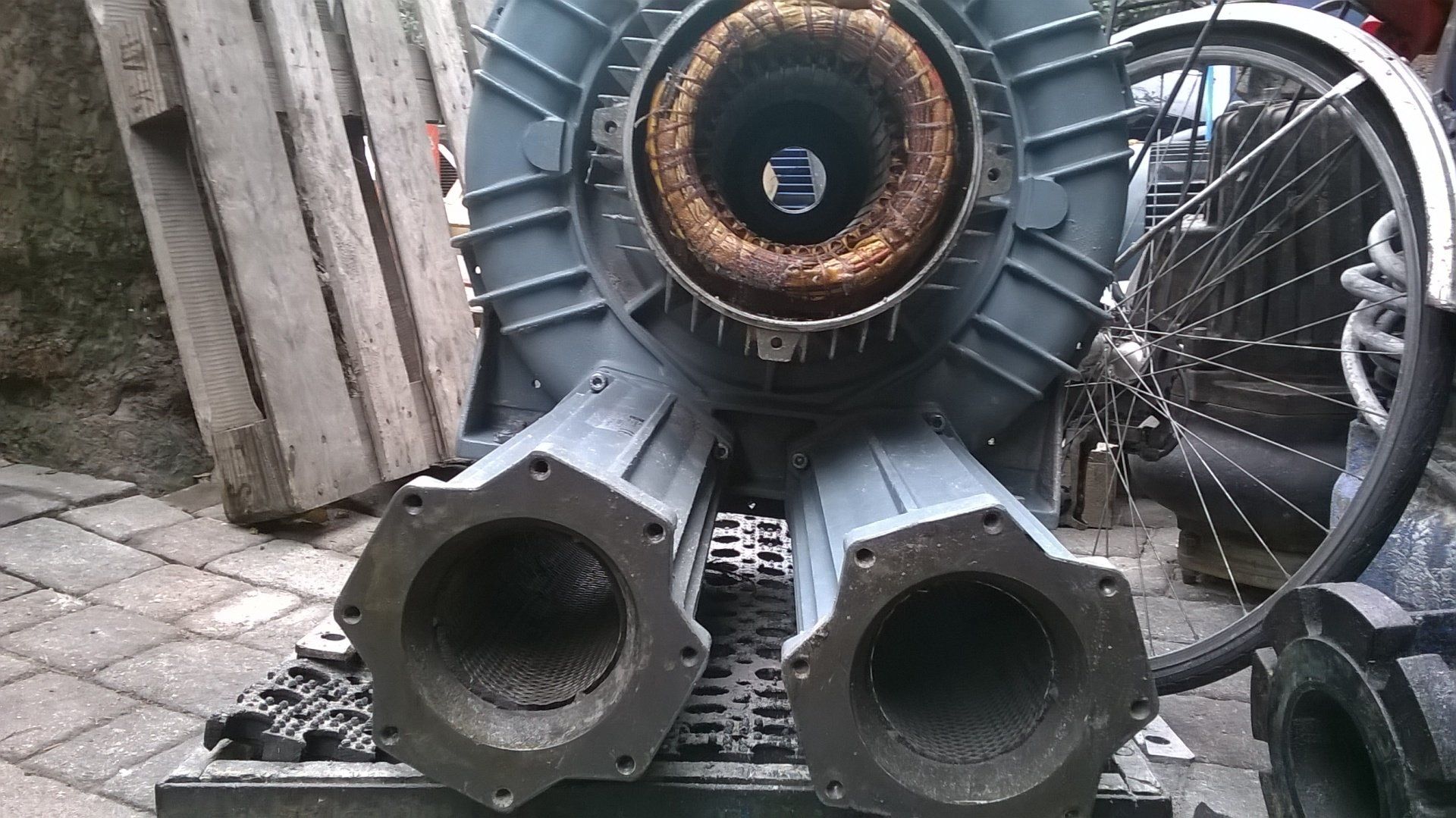 componente di metallo di un motore