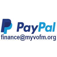 The logo for paypal finance @ myvofm.org