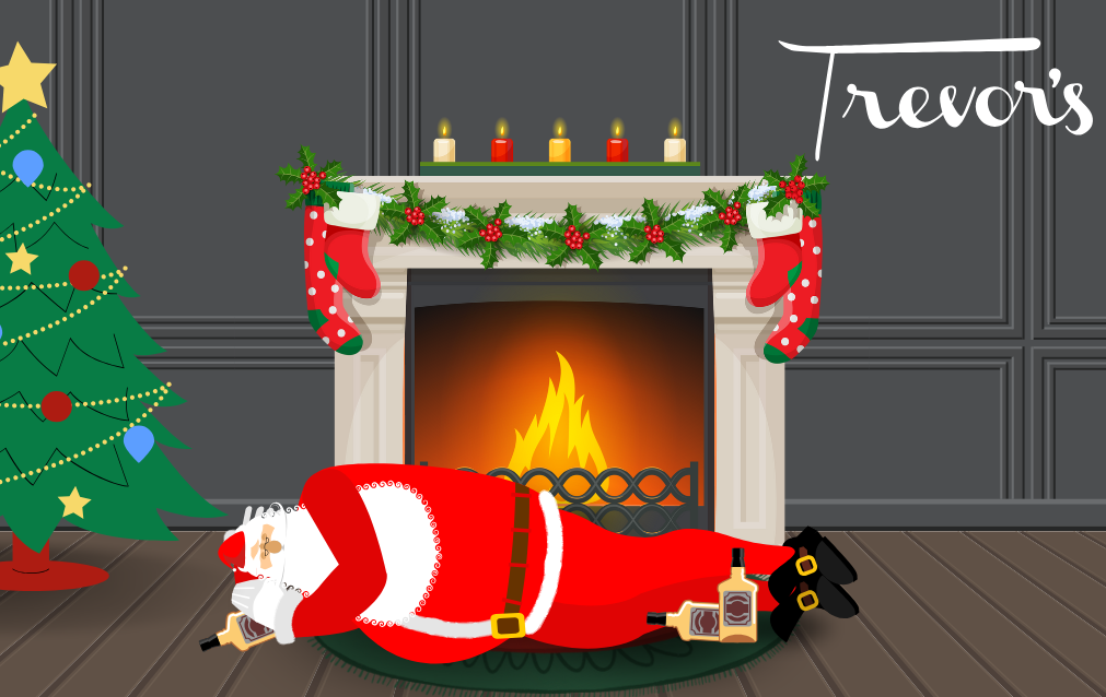 Trevor's Gift Card Holiday Promotional Card