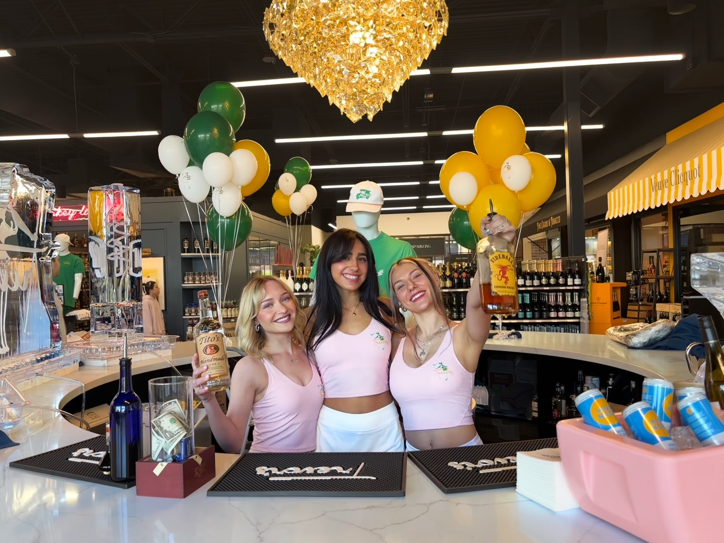 Girls at Trevor's Mayo WM Phoenix Open Week